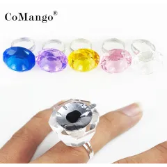 Кільце скляне для клею кольорове