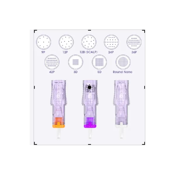Картриджі для мікронідлінгу Venus POPU microneedle 3D Nano by EZ