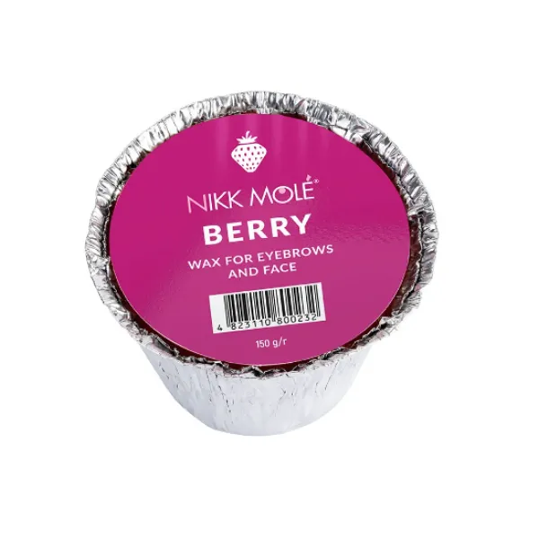 Віск твердий для брів та обличчя Berry NIKK MOLE