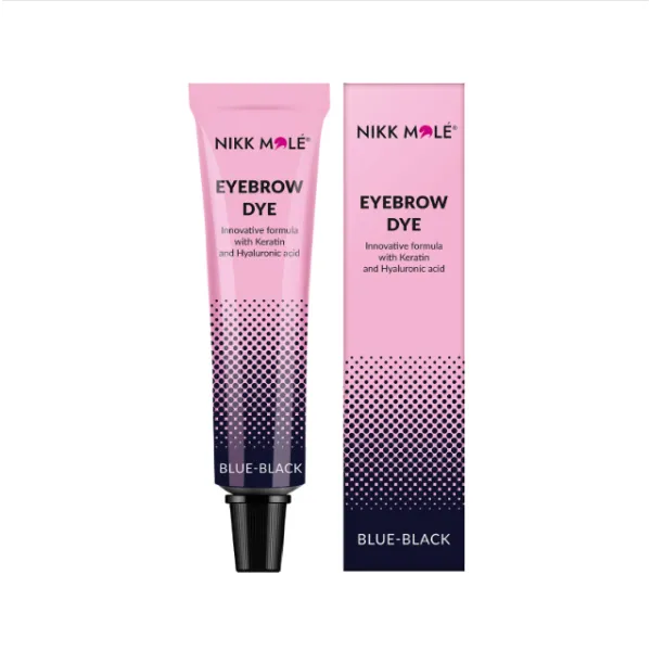 Eyebrow and eyelash dye Blue-Black NIKK MOLE