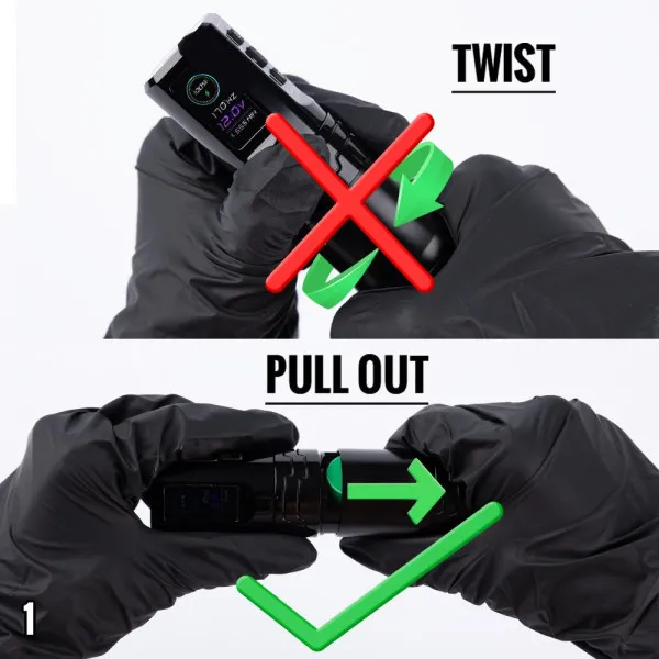 Тату машинка EZ P3 PRO Turbo 2.0