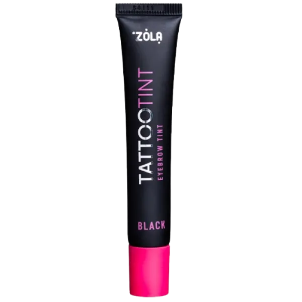 Фарба для брів та вій TATTOO TINT Black ZOLA