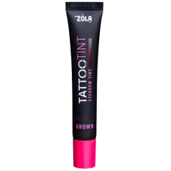 Фарба для брів та вій TATTOO TINT Brown ZOLA