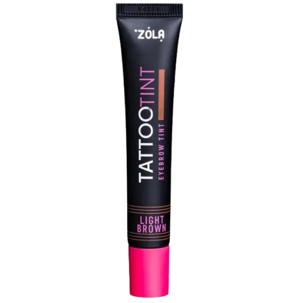 Eyebrow and eyelash dye TATTOO TINT Light Brown ZOLA