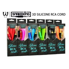 Клипкорд Silicon RCA cord AVA (плоский)