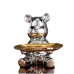 Bear piggy bank stand