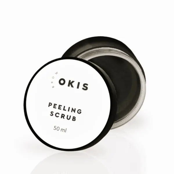 Розпродаж! Пілінг-скраб для брів OKIS BROW
