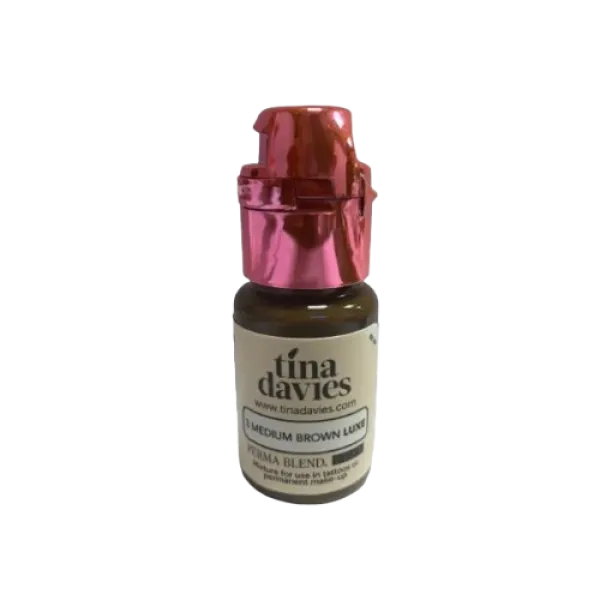 Розпродаж! Пігмент для татуажу Perma Blend Tina Davies 3 Medium Brown LUXE