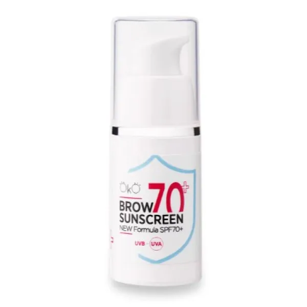 Sunscreen for eyebrows after permanent makeup Brow Sunscreen SPF 70+ OKO