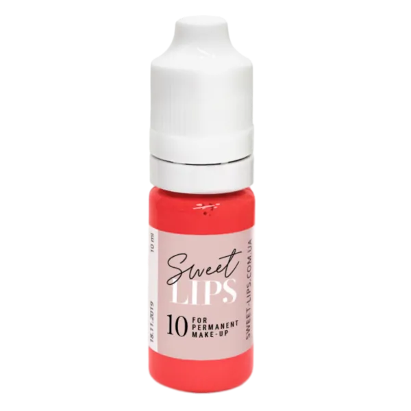 Пігмент для перманентного макіяжу SWEET LIPS №10