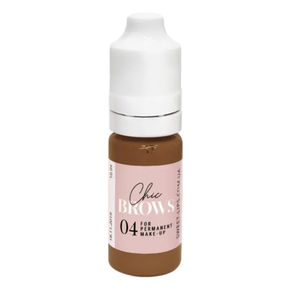 Пігмент для перманентного макіяжу Chic Brows №4