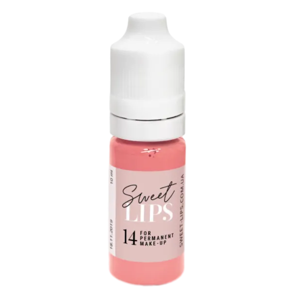Пігмент для перманентного макіяжу SWEET LIPS № 14