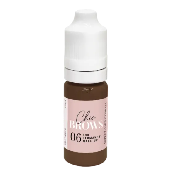 Пігмент для перманентного макіяжу Chic Brows №6
