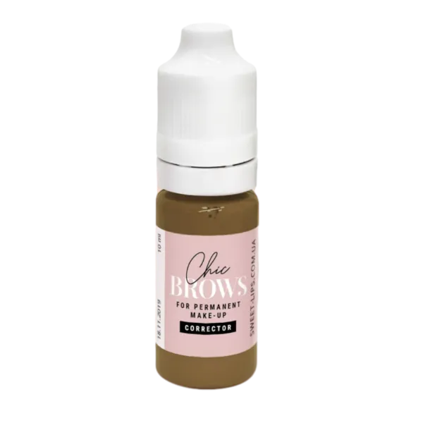 Пігмент для перманентного макіяжу Chic Brows Corrector