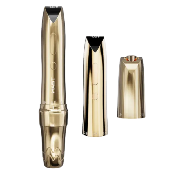 Tattoo Machine Mast P60 WQP-053 2 battery + RCA