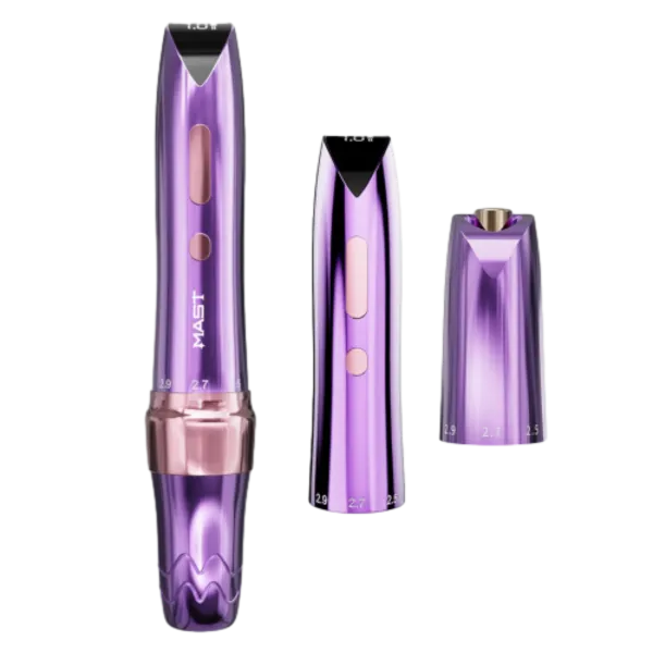 Tattoo Machine Mast P60 WQP-053 2 battery + RCA