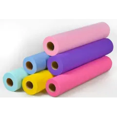 Disposable sheets roll 0.8x100 m (colored)