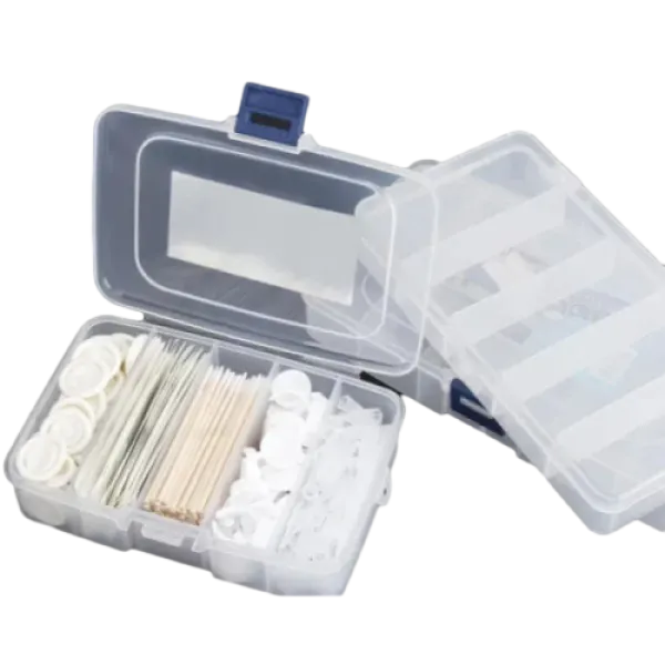 Plastic organizer for 5 compartments