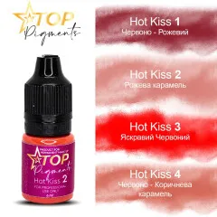 Пігмент для татуажу TOPpigments Hot Kiss №4 Рожево-коричнева карамель
