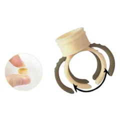 Silicone finger ring for Silicon pigments