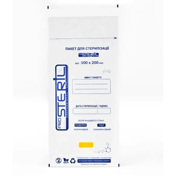 Sterilization bag ProSteril 100mm x 200mm