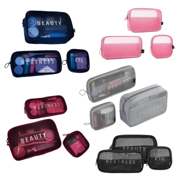 Set of cosmetic bags