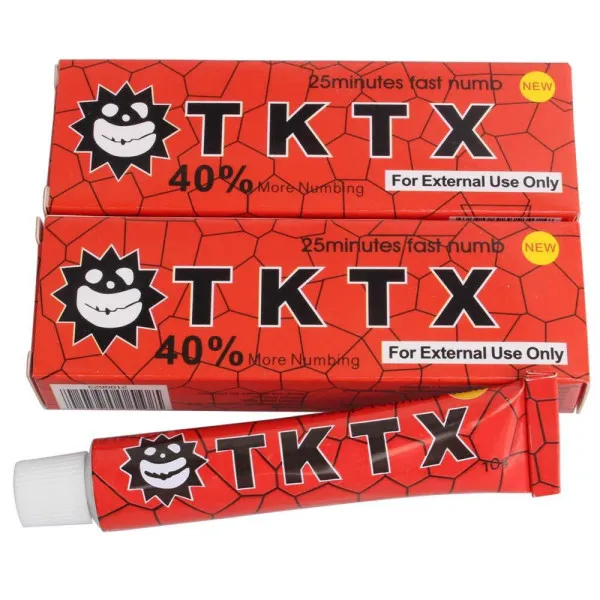 Anesthetic cream TKTX Red 40%
