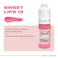 Pigment for permanent makeup SWEET LIPS No.13