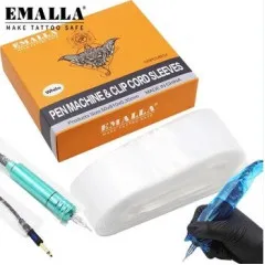 Защитные пакеты на машинку и клипкорд Emalla 50*810 (white)