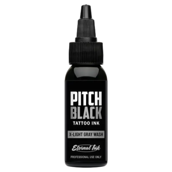 Eternal Ink - Pitch Black X-Light Gray Wash