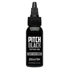 Eternal Ink - Pitch Black Light Gray Wash