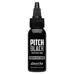 Eternal Ink - Pitch Black Medium Gray Wash