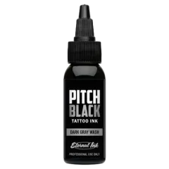 Eternal Ink - Pitch Black Dark Gray Wash