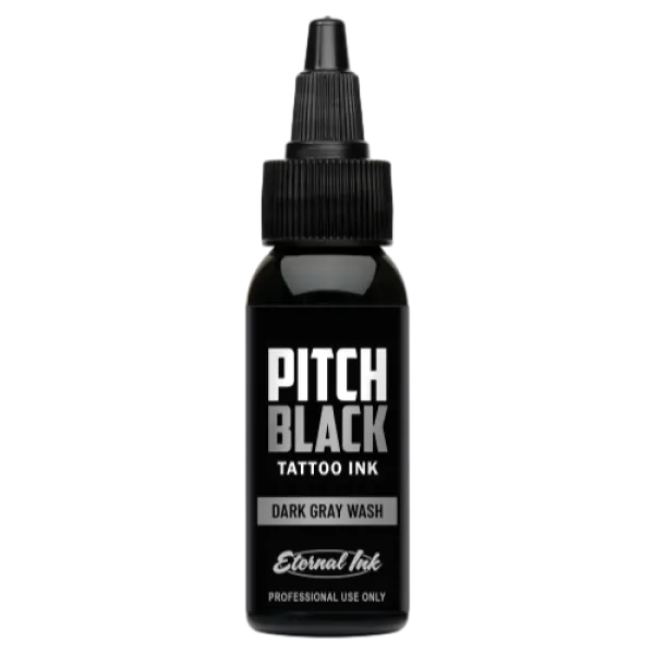 Eternal Ink - Pitch Black Dark Gray Wash