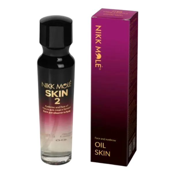 Розпродаж! Олія для обличчя та брів SKIN NIKK MOLE