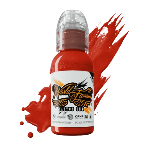 Розпродаж! Фарба World Famous Ink - Master Mike, Inkfiend Red