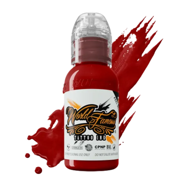 Розпродаж! Фарба World Famous Ink - Master Mike, Red