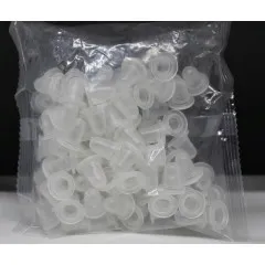 Silicone caps with a round bottom 6-8 mm 100 pcs