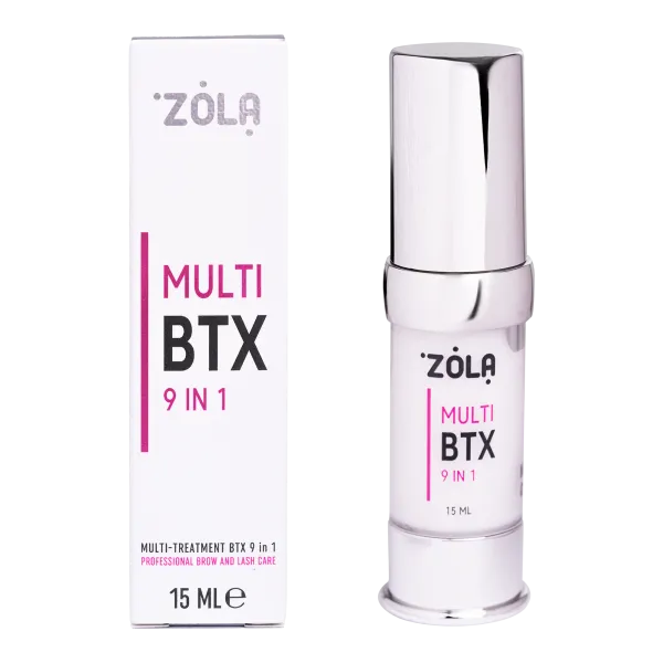 Multifunctional product for eyebrows and eyelashes MULTI-TREATMENT BTX 9 IN 1 ZOLA