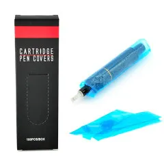 Защитные пакеты Cartridge Pen Covers 150мм Х 50мм синие