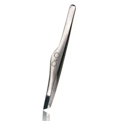 Tweezers for beveled brows (manually sharpened) OKO 01