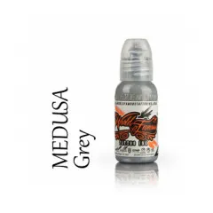 Краска World Famous Ink - DEBORA CHERRYS MUSAS - GREY - MEDUSA - 30ML