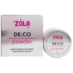 Розпродаж! Пудра-деколорант для брів DE:CO Powder ZOLA