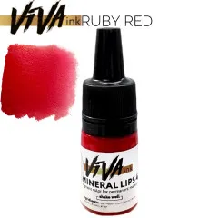 Pigment Viva ink Mineral Lips No. 4 "Ruby Red"