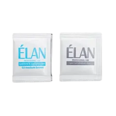 Gel-color for eyebrows with oxidizing agent Sachet (03) Medium brown Elan
