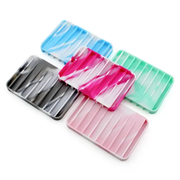 Silicone Brush Holder Zebra