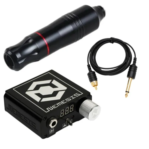 Супер пропозиція! Тату машинка Mast Atom WQ090+Блок живлення NEMESIS+шнур