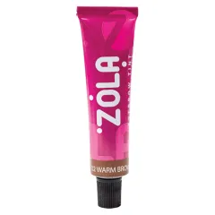 Краска для бровей с коллагеном Eyebrow Tint With Collagen 15ml  (02 Warm brown) ZOLA