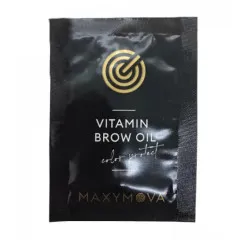 РОЗПРОДАЖ!! Олія для брів Vitamin Brow Oil MAXYMOVA