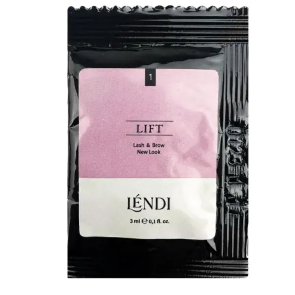 Розпродаж! Склад для ламінування у саше №1 Lash & Brow New Look Lendi